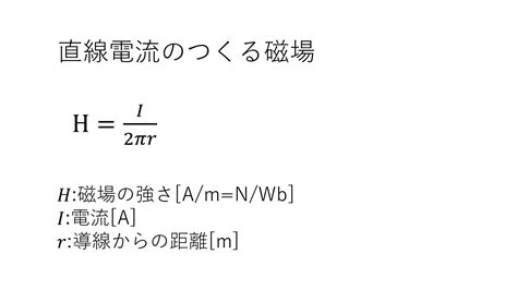 磁場量值公式|磁場